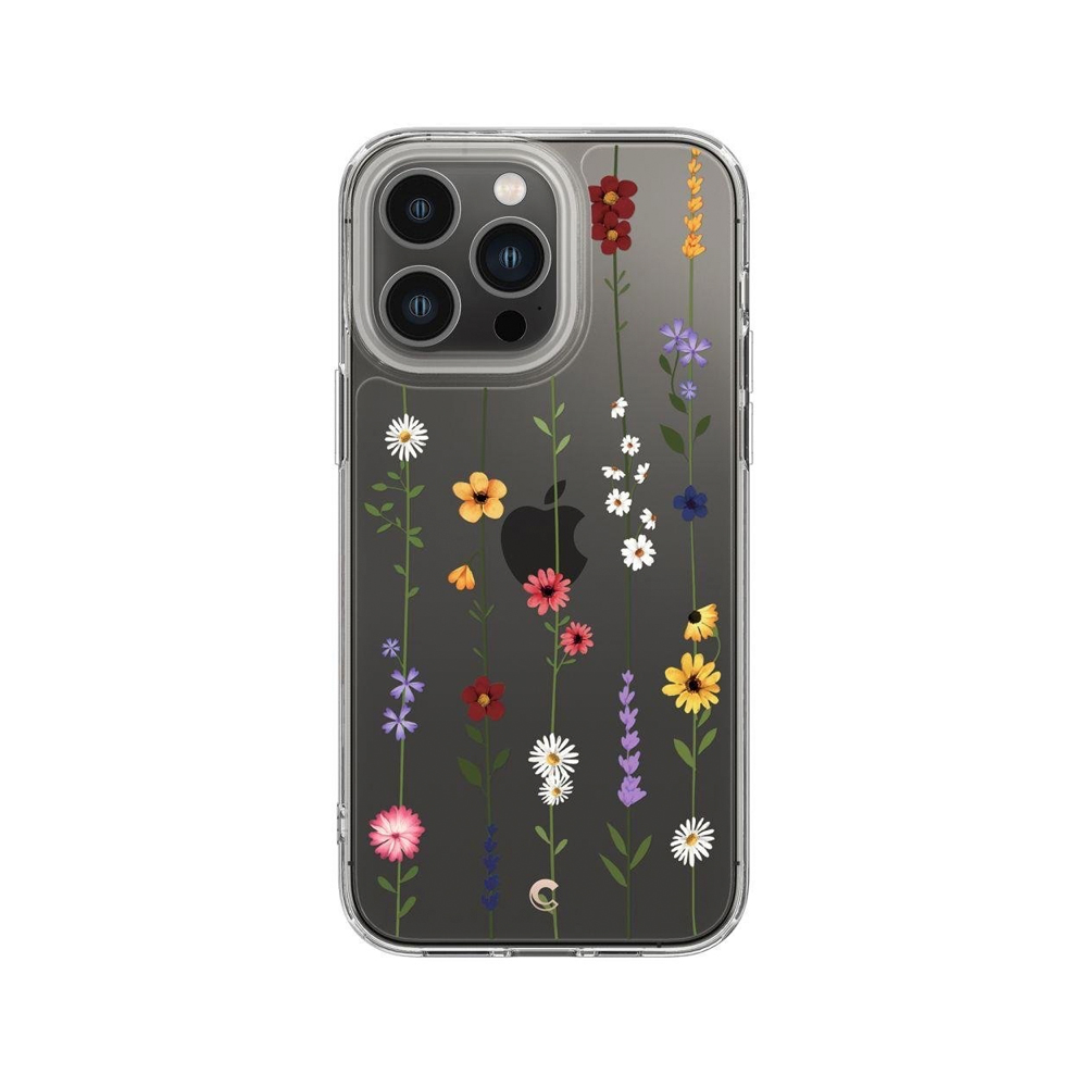 Cyrill чехол для iPhone 14 Pro Flower Garden (прозрачный/принт) ACS05019  купить в Махачкале