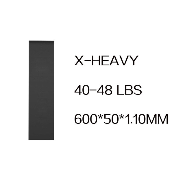Instinto резинка для фитнеса X-Heavy 01, Черный
