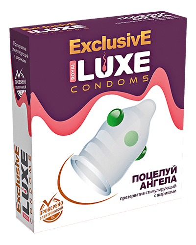 Luxe Exclusive презервативы Поцелуй ангела, 1 шт.