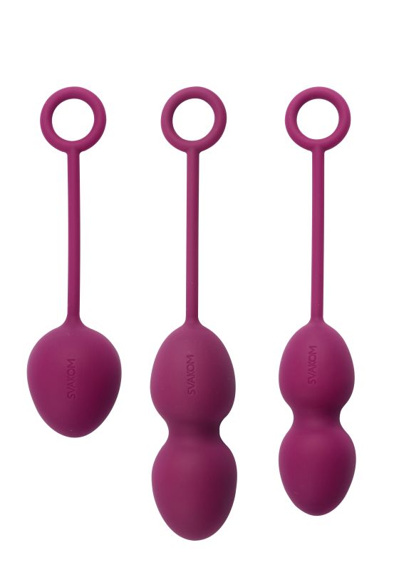 Svakom Nova Ball вагинальные шарики со смещенным центром тяжести, Фиолетовый