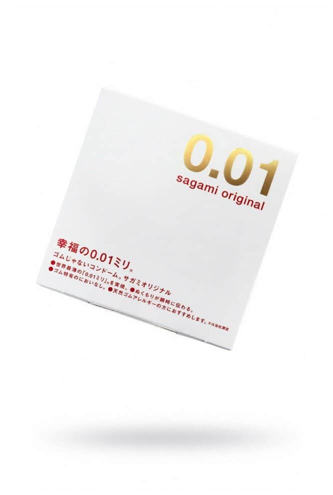 Sagami супер тонкие презервативы Original 0.01, 1 шт.