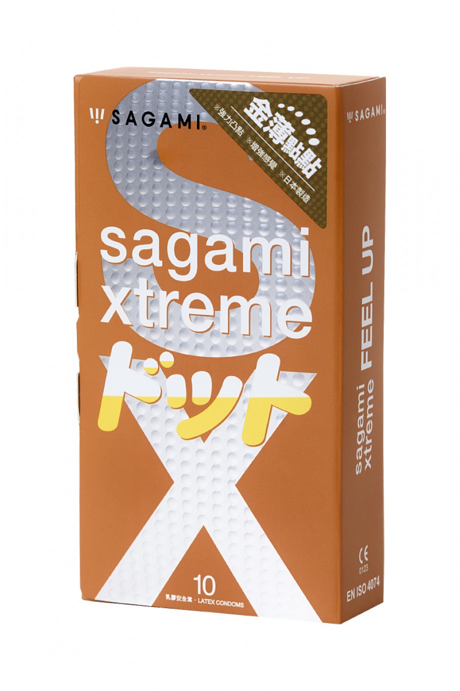 Sagami Xtreme презервативы латексные Feel Up, 10 шт