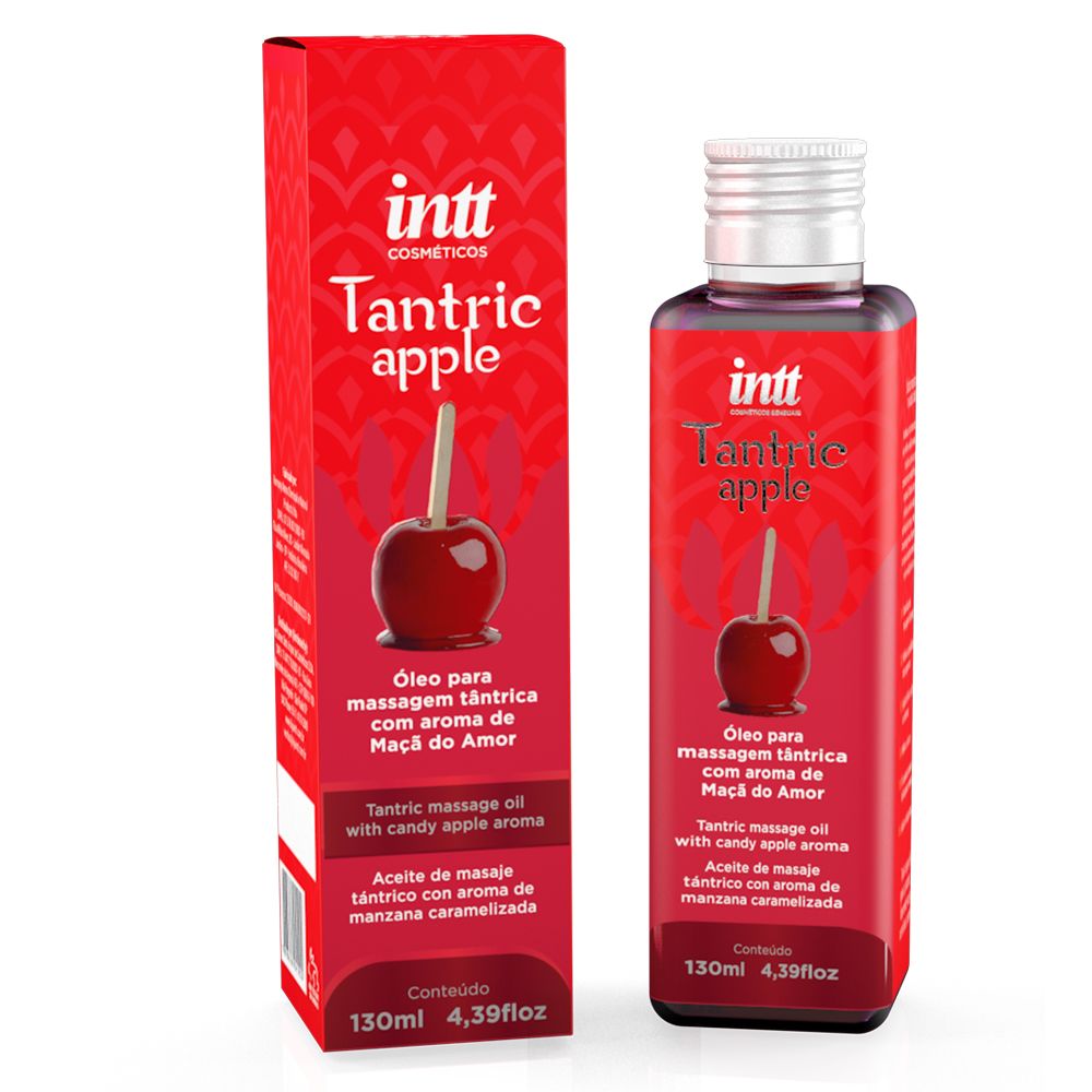 Intt массажное масло Tantric Apple, 130 мл.*