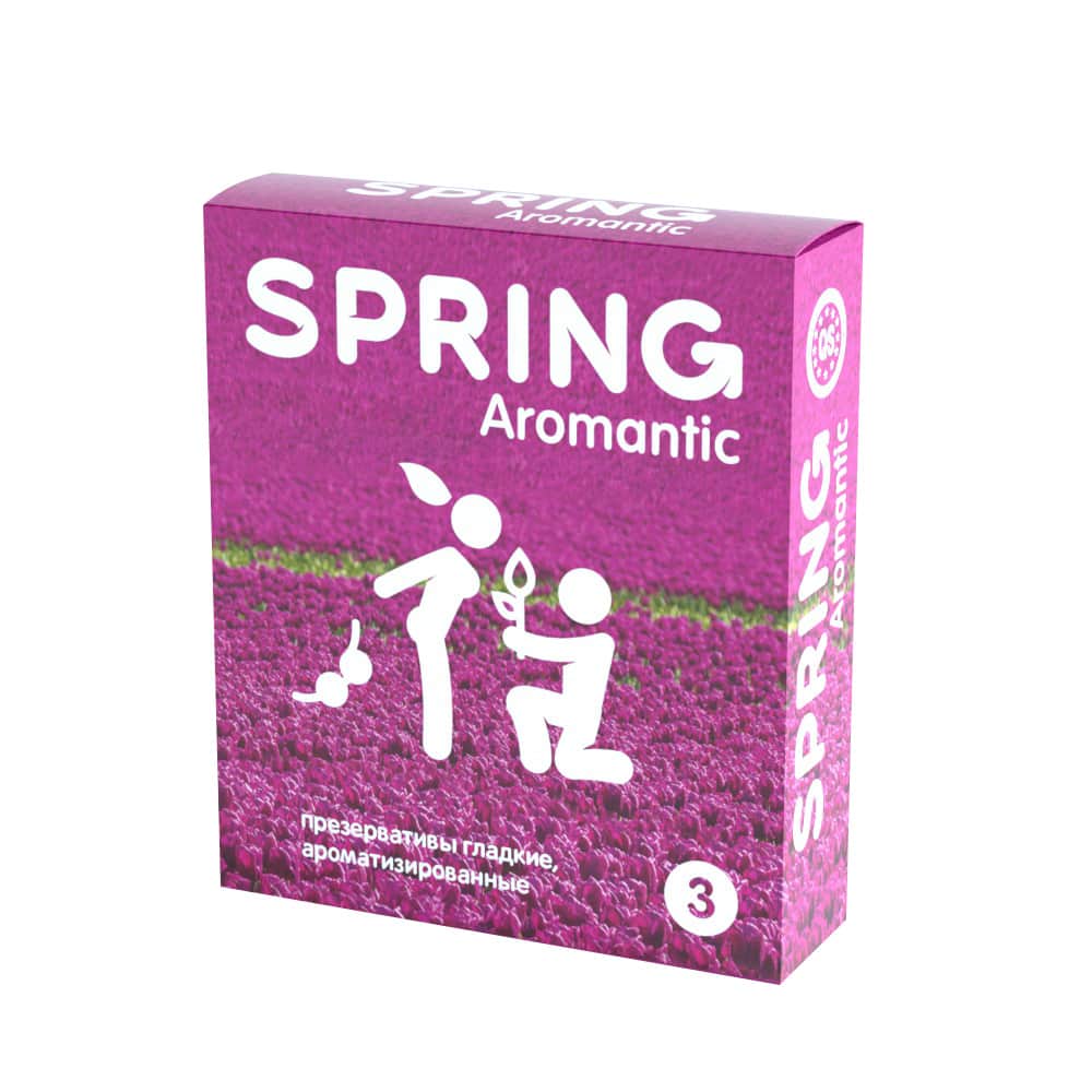 Spring презервативы с ароматом тропических фруктов Aromantic, 3 шт.