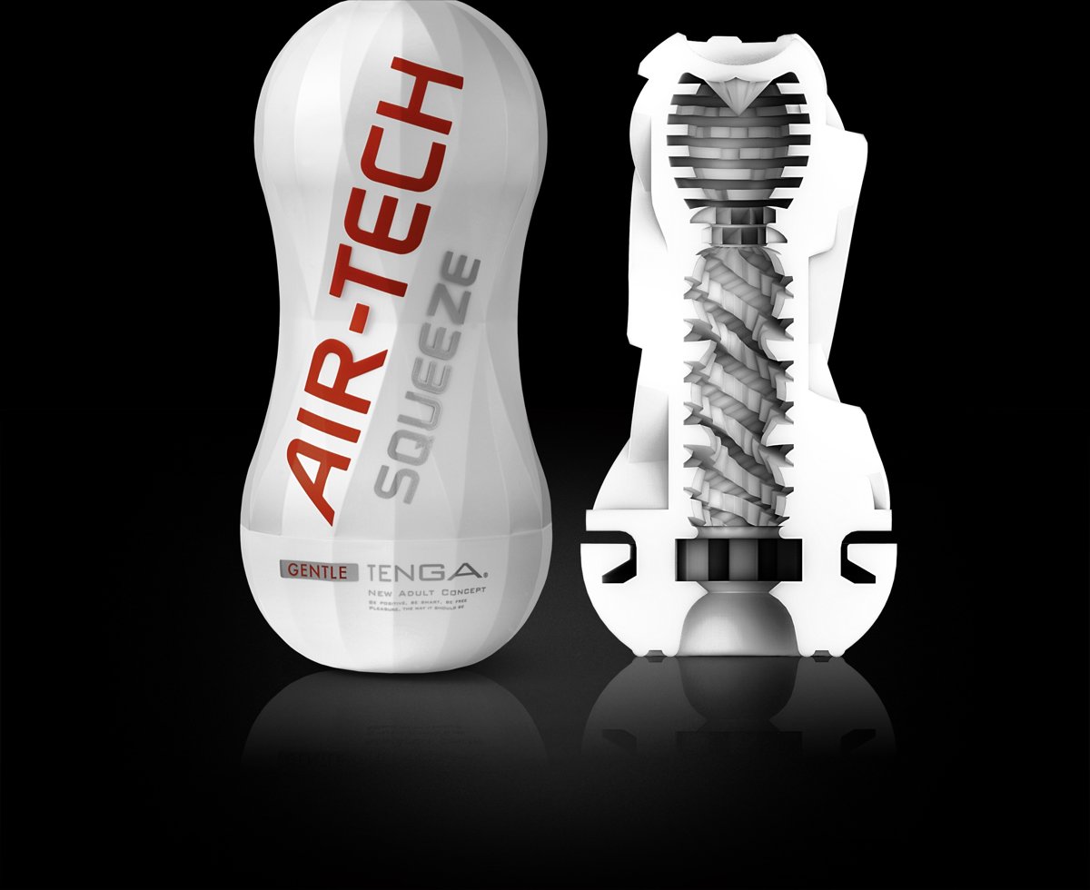 Tenga Air-Tech Squeeze Gentle многоразовый мастурбатор