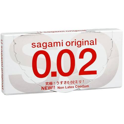 Sagami Original 0.02 презервативы полиуретановые, 2 шт