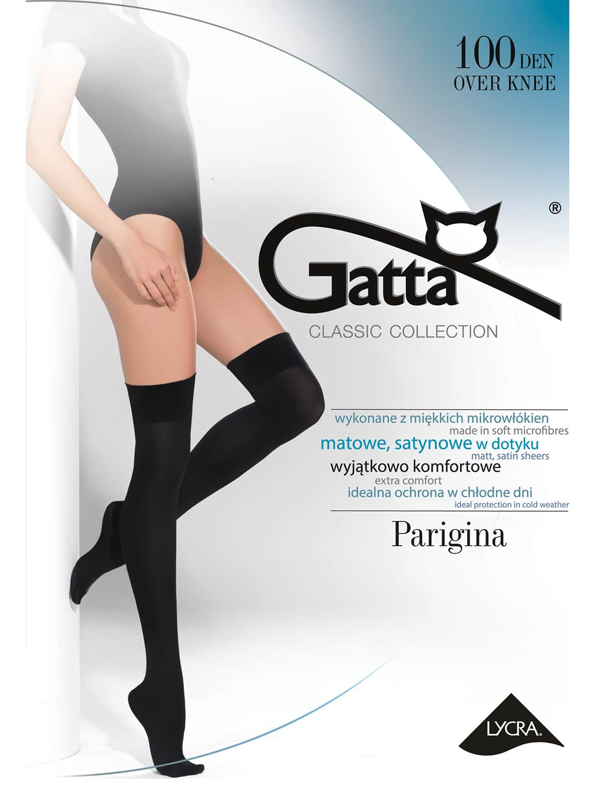 Gatta ботфорты Parigina 100, Черный