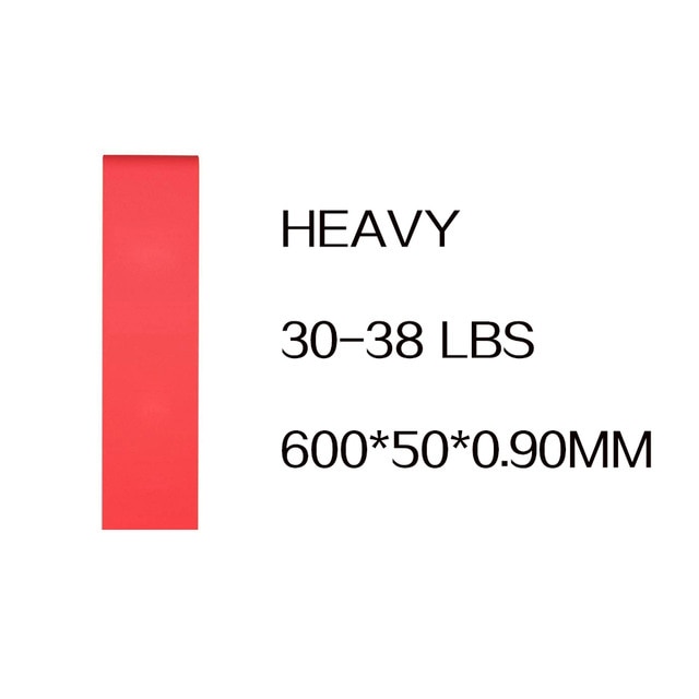 Instinto резинка для фитнеса Heavy 01, Красный