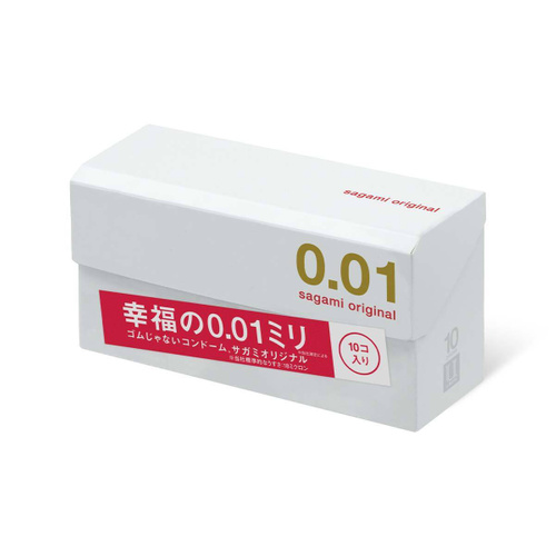 Sagami супер тонкие презервативы Original 0.01, 10 шт.