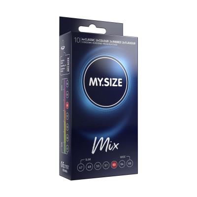 MY SIZE MIX - Preservativi 60 mm - 10 pezzi