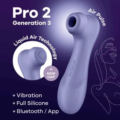 Pro 2 Generation 3 with Liquid Air Lilla Bluetooth/App