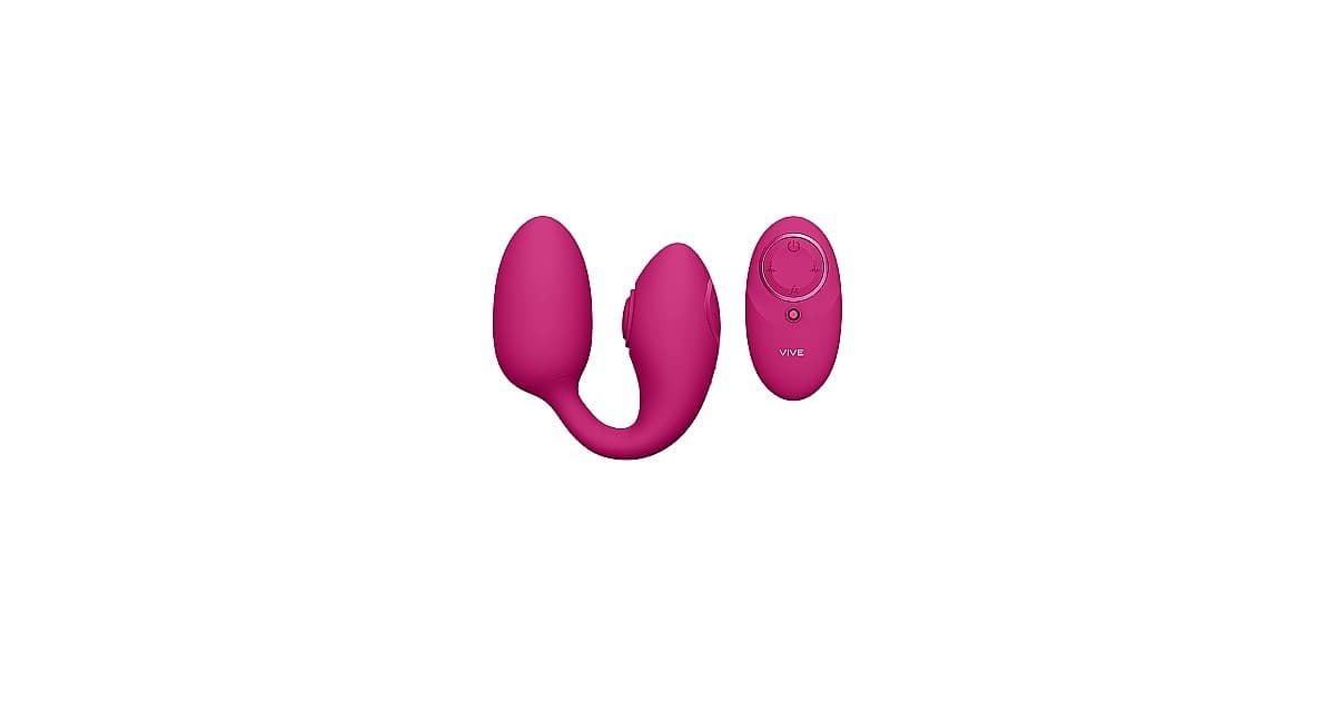 sex toys con telecomando wireless-Aika Ovetto Vibrante con Stimolatore Clitorideo-LaChatte.it