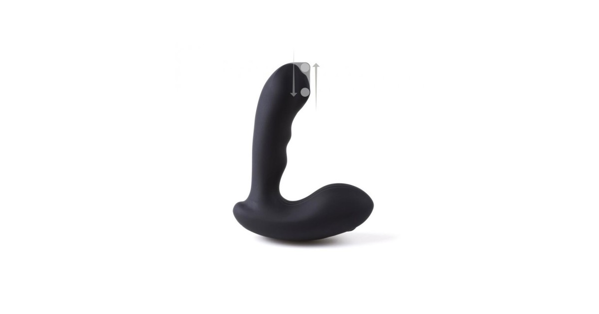 stimolatori prostata-Vibratore Prostatico Ricaricabile P3 in Silicone con Controllo Remoto-LaChatte.it