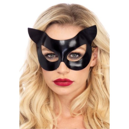 giochi di ruolo e travestimenti-Vinyl Cat Mask-LaChatte.it