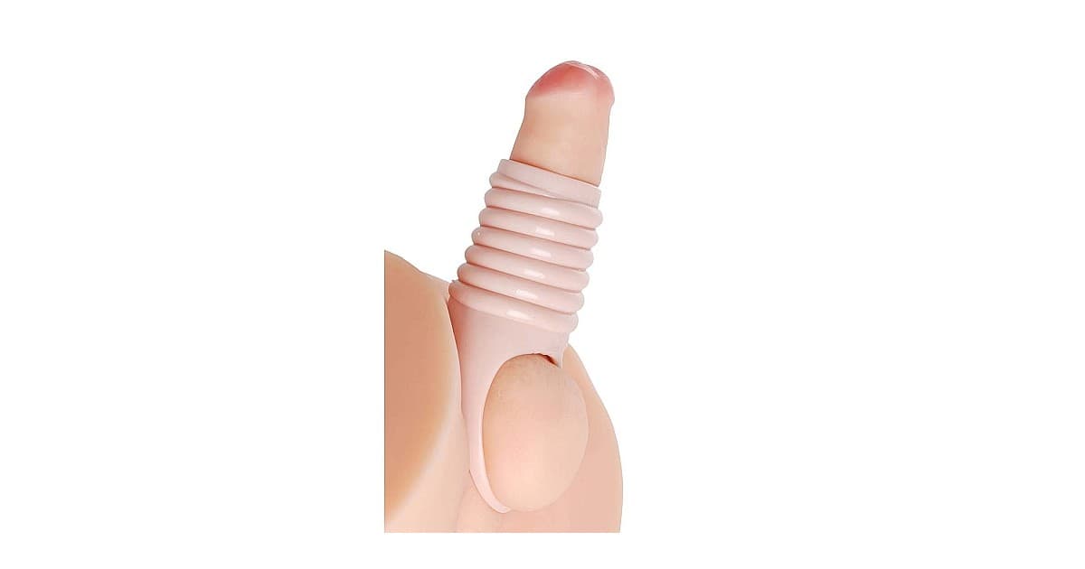 guaine sleeves estensori-Really Spacious Ribbed Penis Enlargement Sleeve-LaChatte.it