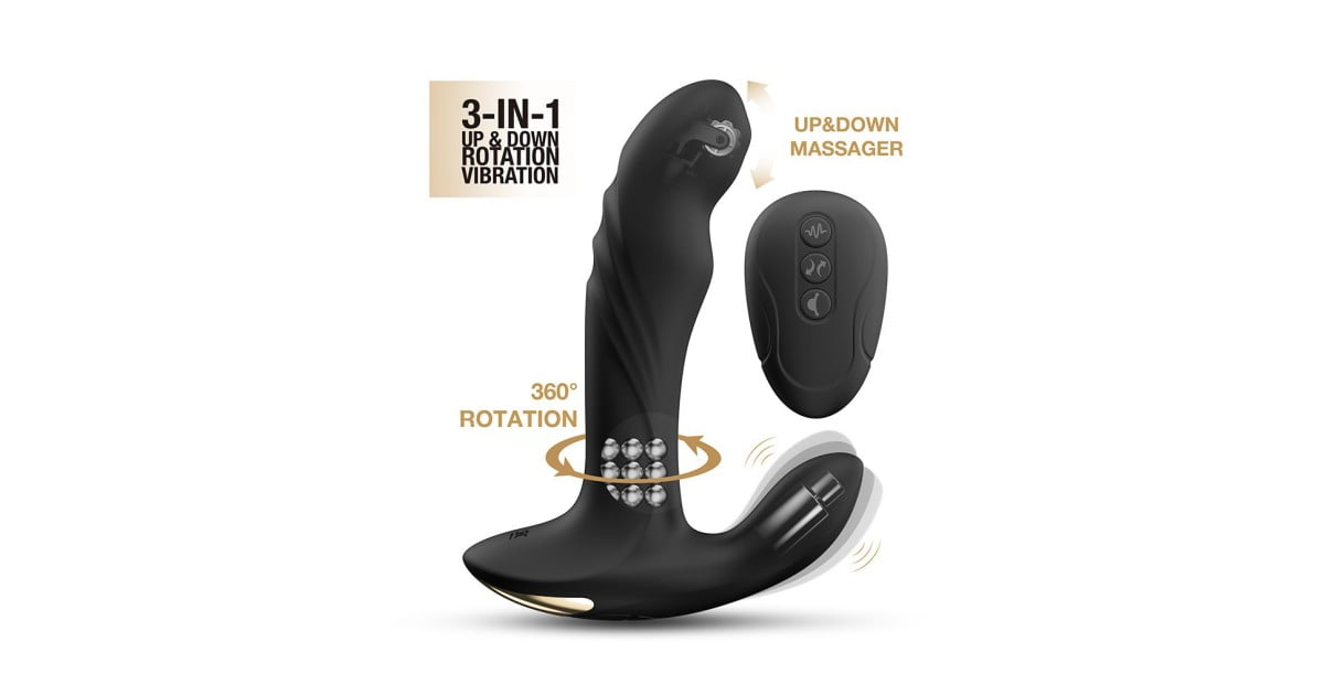 stimolatori prostata-Multi P-Joy - Prostate Massager with Remote Control-LaChatte.it