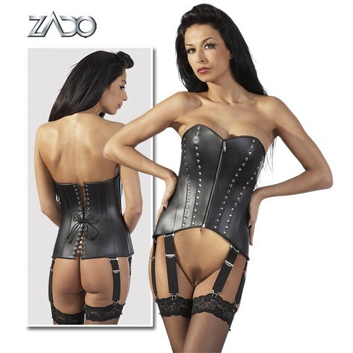 abbigliamento BDSM donna-zado mieder corset without stockings L-LaChatte.it