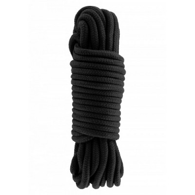 Corda bondage in puro cotone 10 metri colore nero