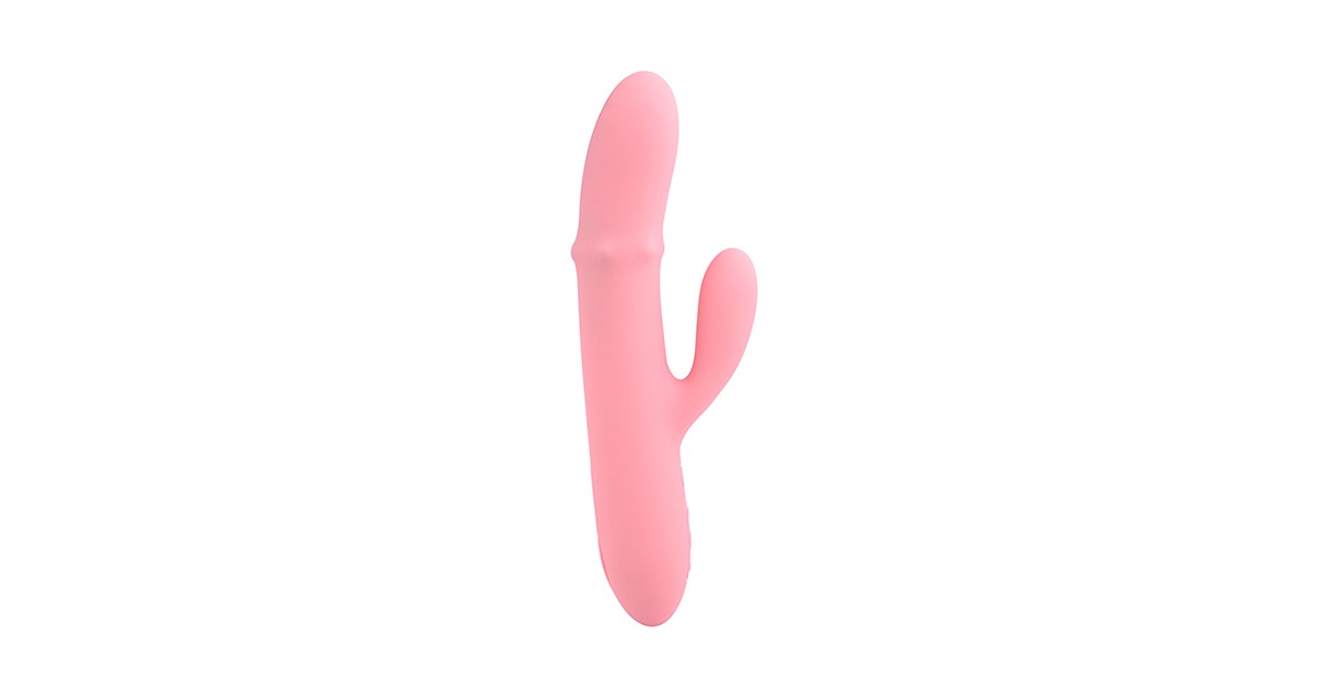 sex toys con app-Mora Neo Interactive Thrusting Vibrator Peach Pink-LaChatte.it
