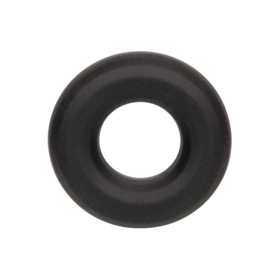 Alpha Liquid Silicone Prolong Medium Ring Black