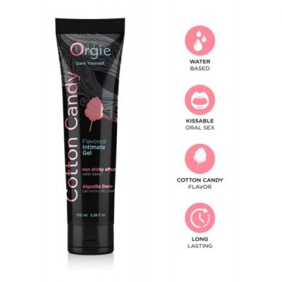 Lubrificante Orgie Cotton Candy 100 ml