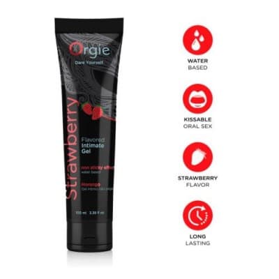 Lubrificante Orgie Strawberry 100 ml