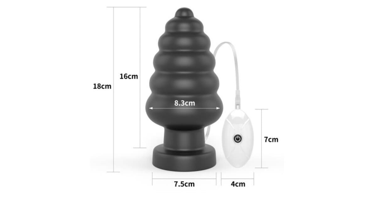 toys extralarge-Lovetoy King Sized Vibrating Anal Cracker 7 - Vibratore anale giant-LaChatte.it