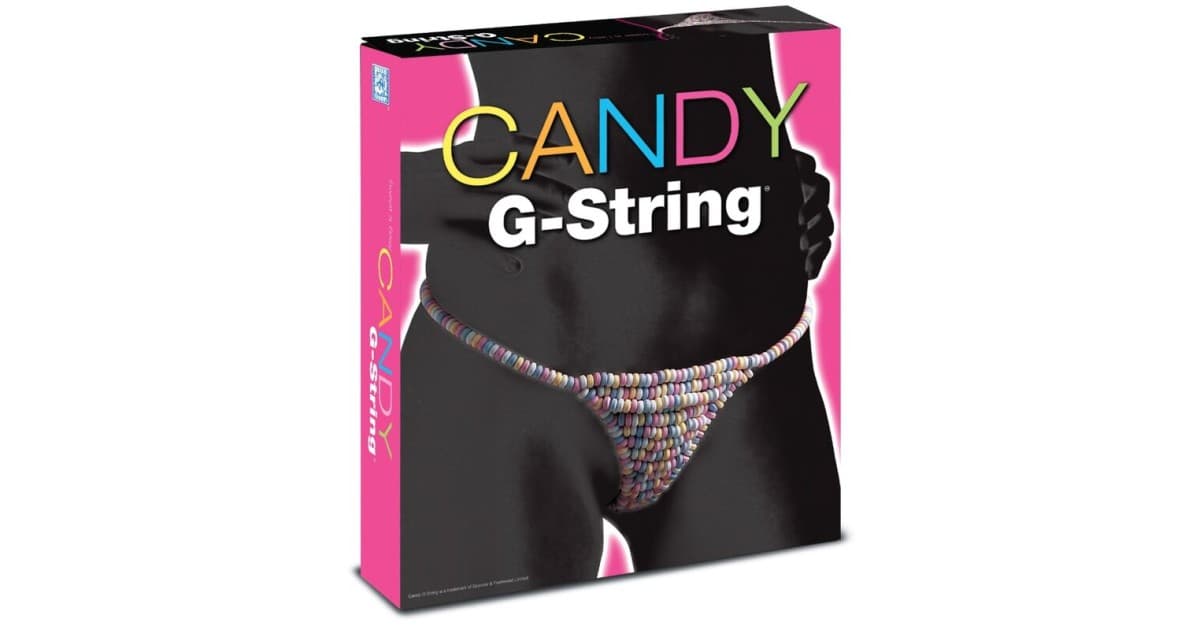 caramelle e intimo commestibile-Mutanda commestibile per lei SILHOUETTE CANDY G-STRING-LaChatte.it