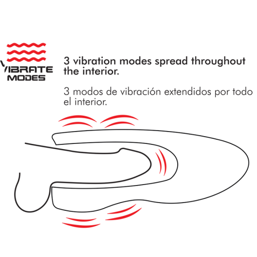 masturbatori-Masturbatore Con Vibrazione - Rotazione Funzione Riscaldante - SPIN-X-LaChatte.it