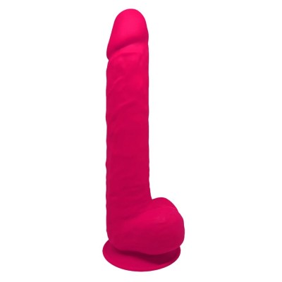 Premium Silicone Dildo Fucsia 38 cm