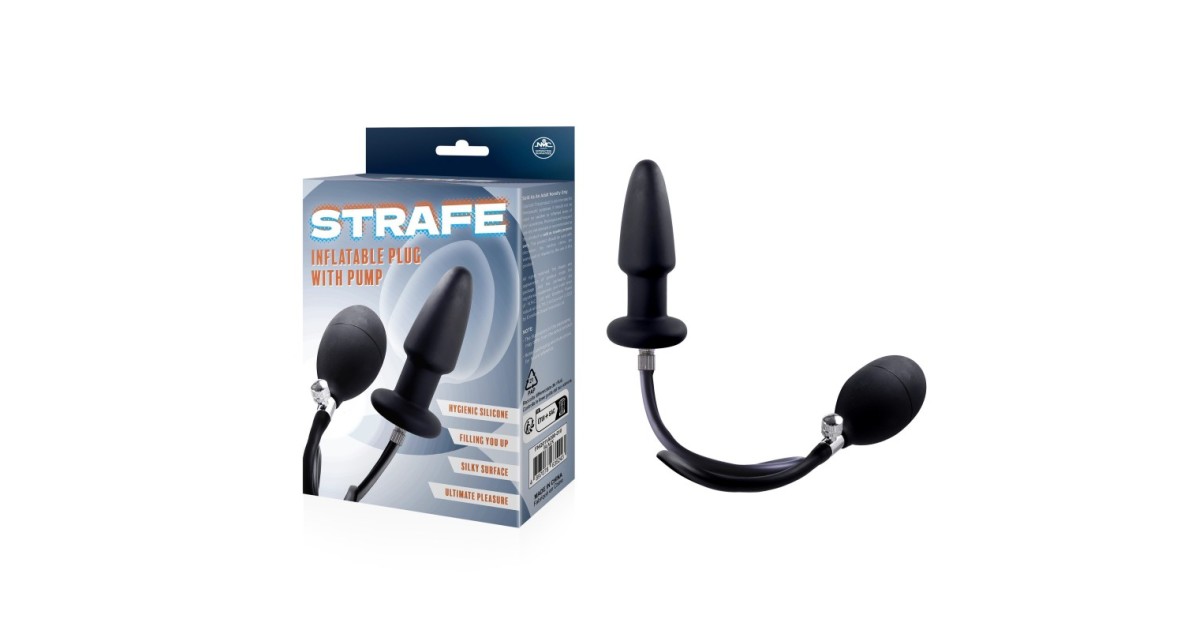 plug gonfiabili-Strafe Inflatable Plug With Pump I-LaChatte.it