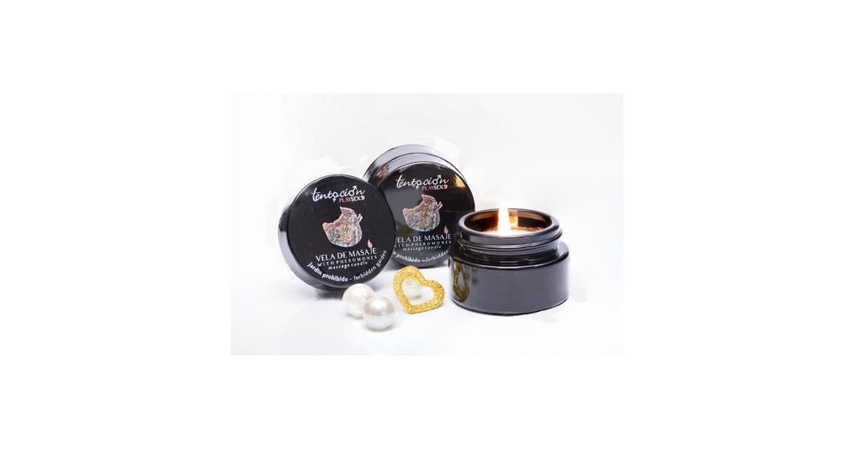 candele per massaggi-Candela con Feromoni Forbidden Garden 20 ml-LaChatte.it