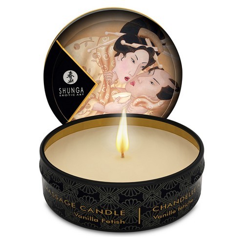 candele per massaggi-Candela Shunga 30 ml. Desire, aroma vaniglia-LaChatte.it