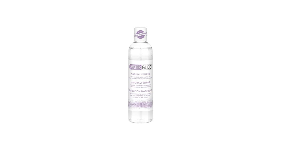  senza aroma-LUBRIFICANTE BASE ACQUA WATERGLIDE NATURAL FEELING 300 ML-LaChatte.it