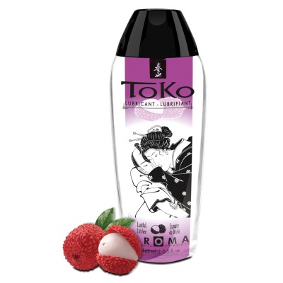 Lubrificante a base acquosa Shunga Toko Aroma gusto LITCHEE 165 ml