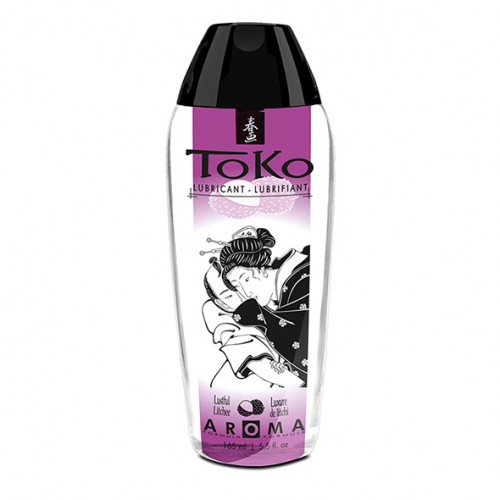  aromatizzati-Lubrificante a base acquosa Shunga Toko Aroma gusto LITCHEE 165 ml-LaChatte.it