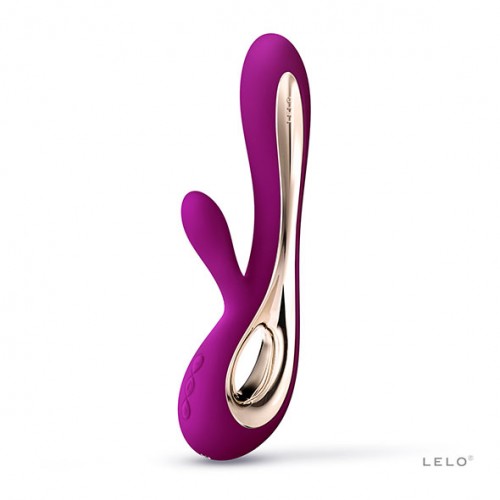 vibratori rabbit-Lelo Soraya 2 vibratore per stimolazione clitoridea e vaginale-LaChatte.it
