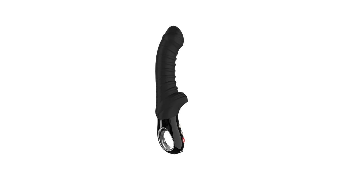 vibratori design-TIGER BLACK - vibratore ricaricabile in silicone-LaChatte.it