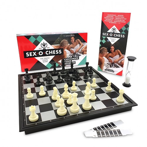 giochi da tavolo-Sex-O-Chess il gioco degli scacchi in versione erotica - 12 lingue-LaChatte.it