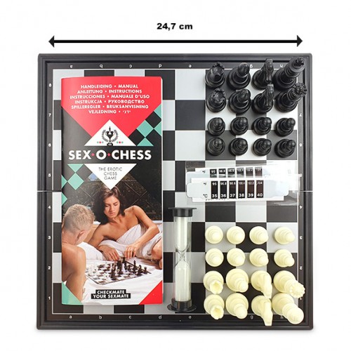 giochi da tavolo-Sex-O-Chess il gioco degli scacchi in versione erotica - 12 lingue-LaChatte.it