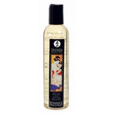 Olio massaggi Shunga ROMANCE fragranza fragola e vino frizzantino 240 ML