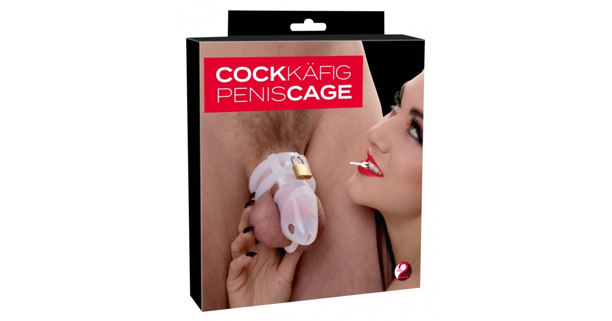 cinture di castità-Cintura di castità maschile Cock Cage Set-LaChatte.it