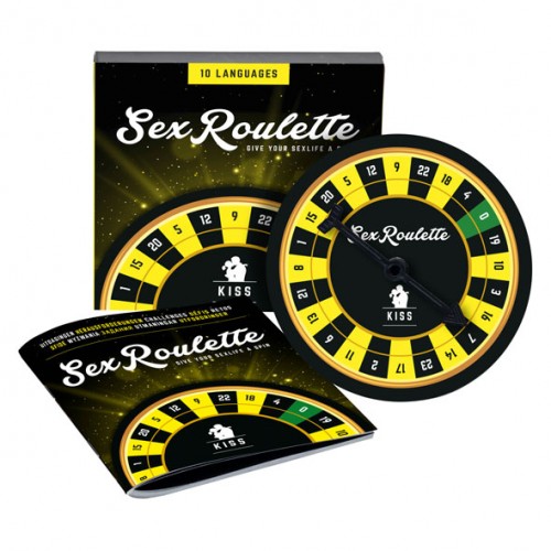 giochi da tavolo-Sex Roulette Kiss 10 Lingue-LaChatte.it