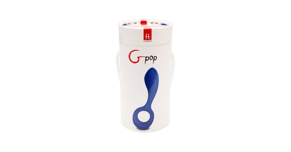 vibratori punto G-Vibratore ricaricabile in silicone Gpop ideale per punto G e per prostata 12 cm-LaChatte.it