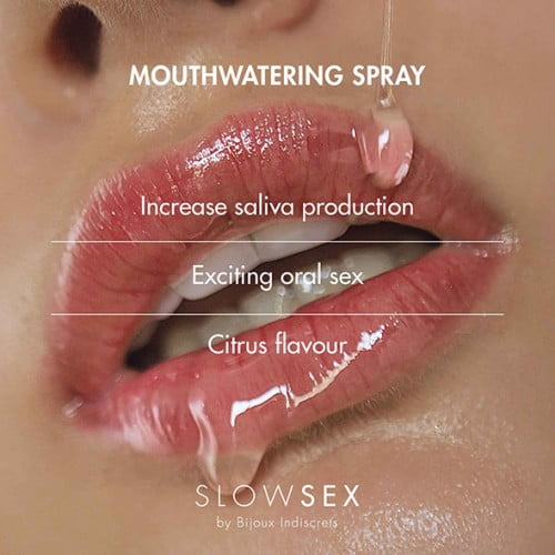 stimolanti commestibili-Slow Sex Mouthwatering Spray-LaChatte.it