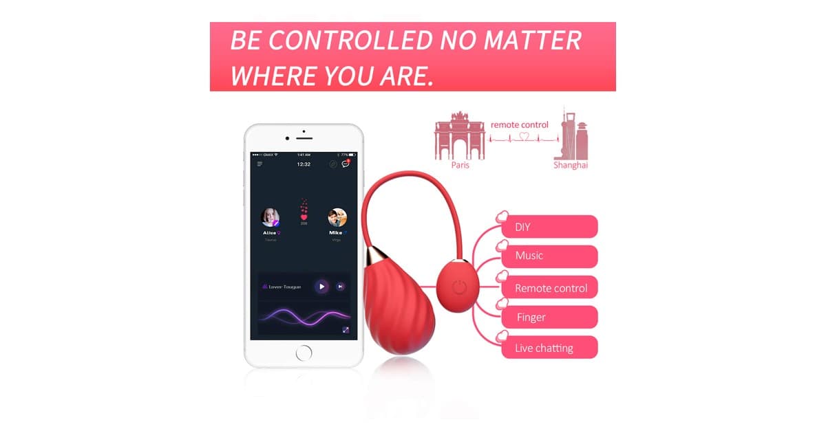sex toys con app-Magic Sundae Rosso-LaChatte.it