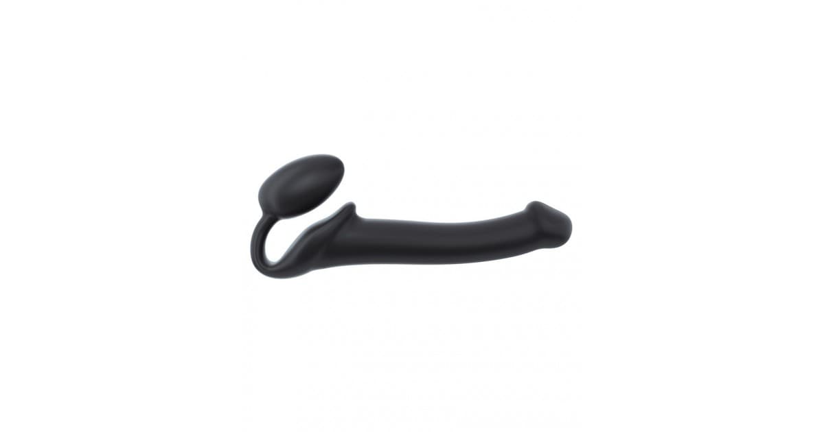 strapless strap-on-Strap-on Me Silicone Bendable Strap-On Nero - M-LaChatte.it