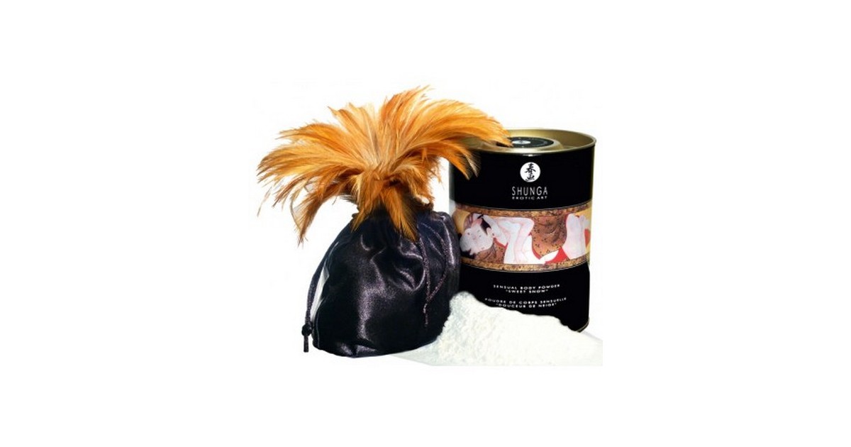 polvere per il corpo-Shunga - Sensual Powder talco commestibile al lampone 228 grammi-LaChatte.it