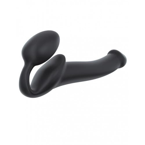 strapless strap-on-Strap-on Me Silicone Bendable Strap-On Nero - M-LaChatte.it