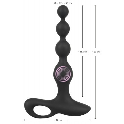 Rechargeable Anal Beads 20 cm
